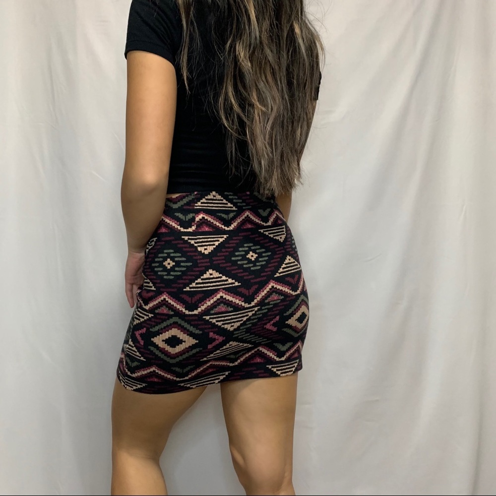 Patterned Skirt - Picture 2 of 2